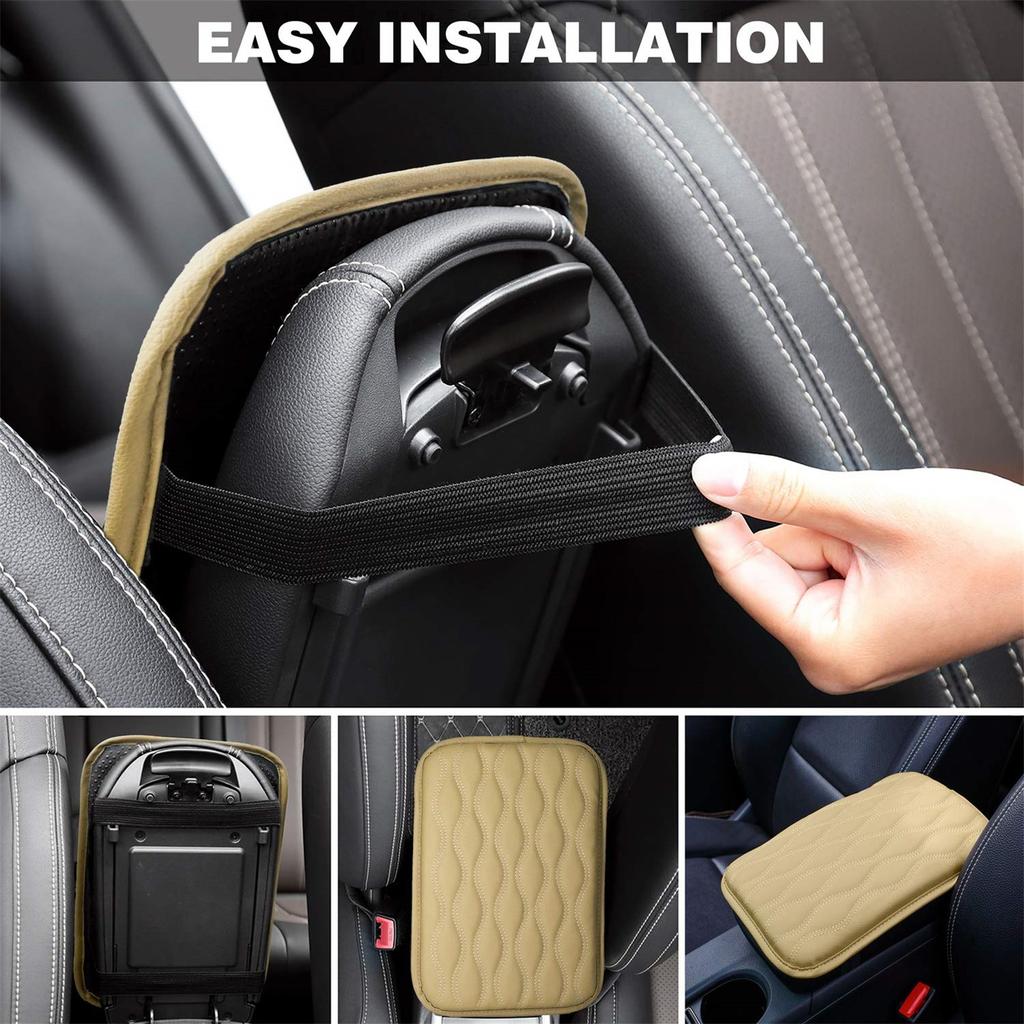 Universal Center Console Cover For Most Vehicle, SUV, Truck, Car, Waterproof Armrest Cover Pad, Car Armrest Seat Box Cover Protector