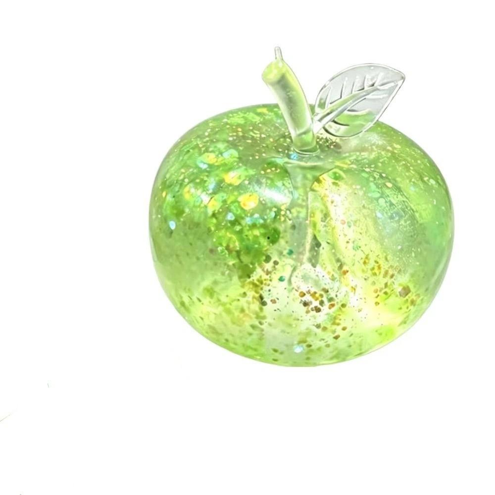 Soft Clear Jelly Squishy Ball Blue Maltose Squishy Toy Ball Quick-rebound Squeeze Toy Office