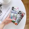 Чехлы для телефонов Ae116 Merry Christmas Happy New Year art из гальванизированного стекла для Samsung S25 Ultra iPhone 16 Xiaomi Redmi, полная защита объектива, задняя крышка