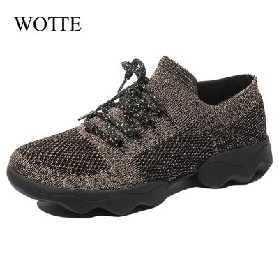 Дышащая женская повседневная обувь корейская платформа женские удобные кроссовки высокие увеличивающие рост джаз танцевальная обувь для девочек уличная обувь