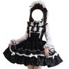 Lolita Jumper Skirt JSK Gothic Lolita Idol Costume Cosplay Women Cute Adult Girl Fancy Dress Tops Spring Autumn Winter Summer Ribbon Included Ruffle