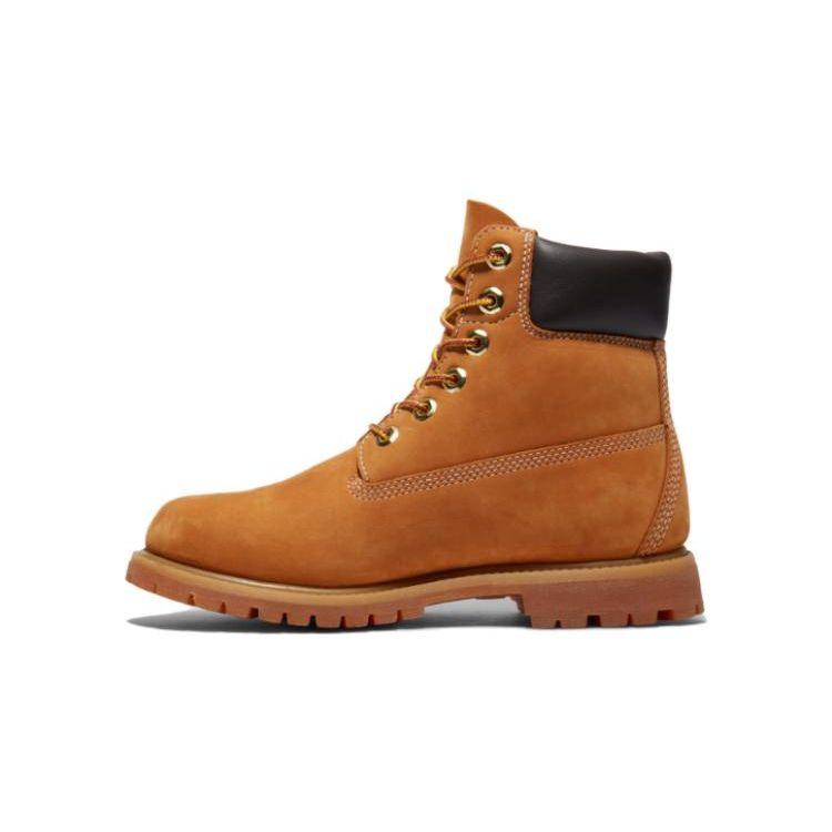 Timberland 6-дюймовые премиальные ботинки пшеничного цвета женские ботинки коричневая пшеничная нубуковая кожа TB010361-713