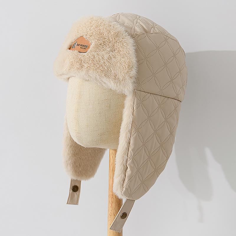 Осенне-зимние ветрозащитные бархатные мужские и женские терморукава, велосипедные шапки, защита для ушей, защита от холода, утепленные шапки-авиаторы