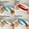 11 Colors Simple Solid Sponge Headband Women Fashion Vintage Hair Bands Headwear New Hair Accessories
