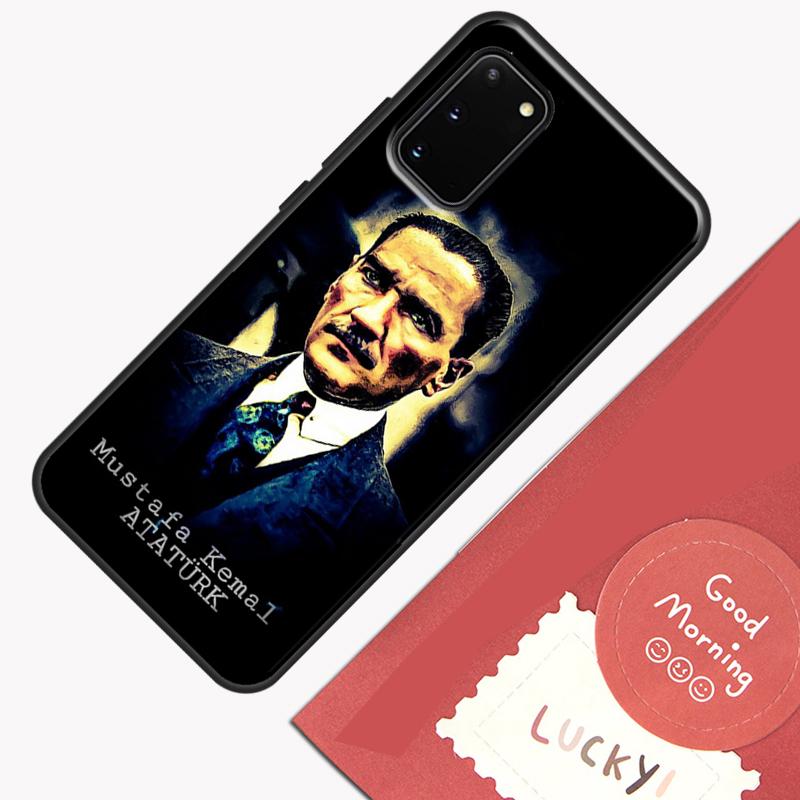 Турция Мустафа Кемаль Ататюрк Чехол для телефона для Samsung Galaxy S23 S26 Ultra S20 S21 S22 S24 S25 Plus S10 S25 FE Защитная крышка