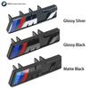 For BMW X6 3D ABS Car Front Grille Badge Emblem Buckle For BMW M Logo M2 M3 M4 M5 M6 F48 G01 E84 E83 F39 F10 F30 Car Styling Accessories