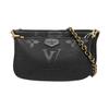 [Б/У] Multi Pochette Accessoires Съемная Цепочка Молния Зернистая Кожа Пять-в-Одном Сумка Маджонг - Очень Хорошее Состояние #1K0XZH7