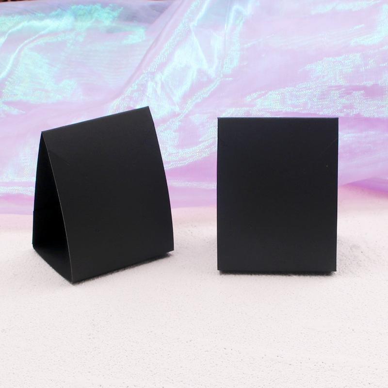 20pcs/lot Foldable Stud Earring Display Cards Cardboard Holders Earrings Organizers Hang Tag For Diy Making Jewelry Packaging