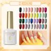 ROSALIND Soak Off 6 мл чистый цветной гель для ногтей яркий для дизайна ногтей светодиодная/УФ-лампа