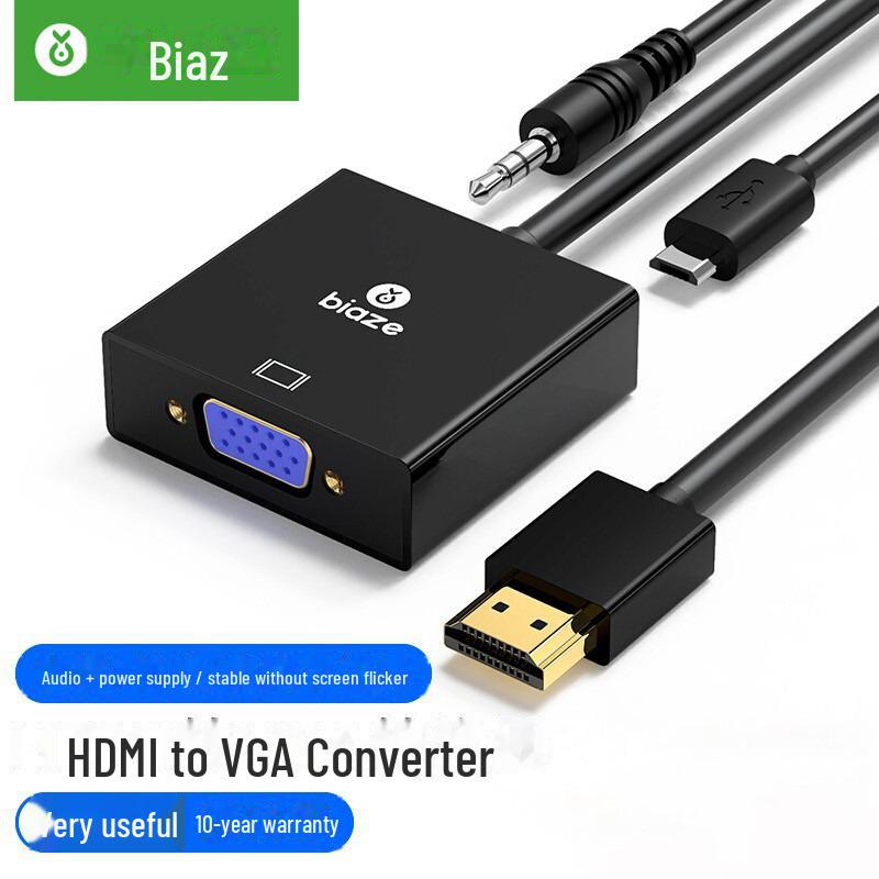 Адаптер Biaz 4K Type-C - HDMI с зарядкой 60 Вт для компьютеров, телефонов и телевизоров
