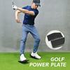 1 пара нажимных пластин для гольфа, доски для переноса веса, легкие портативные пластины для гольфа, тренировочное пособие для начинающих