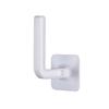 4pcs Multifunctional L-shaped Non Perforated Strong Hooks,clothes and Hats Storage Rack,toilet Paper Hooks,bathroom Towel Hooks