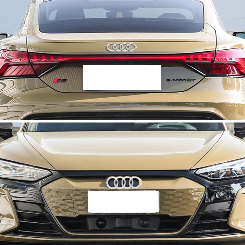 For Audi 2010-2024 A3 A4 A5 A6 A7 Q2 Q3 Q5 Q7 Q8 RS3 RS4 RS5 RS6 S3 S4 S5 S6 Car Logo Hood Front Grill Rear Trunk Badge Stickers