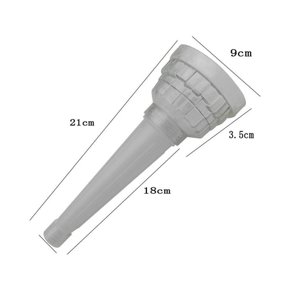 Oil Funnel Soft Rubber Portable Quick Fill Funnel Spill Saver Universal Gasoline Engine Funnel for Automotive Use Car Fuel