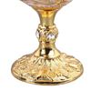 2PCS Gold White Zinc Alloy Goblet Small Retro Metal Cup Metal Wine Cup  Medieval Theme
