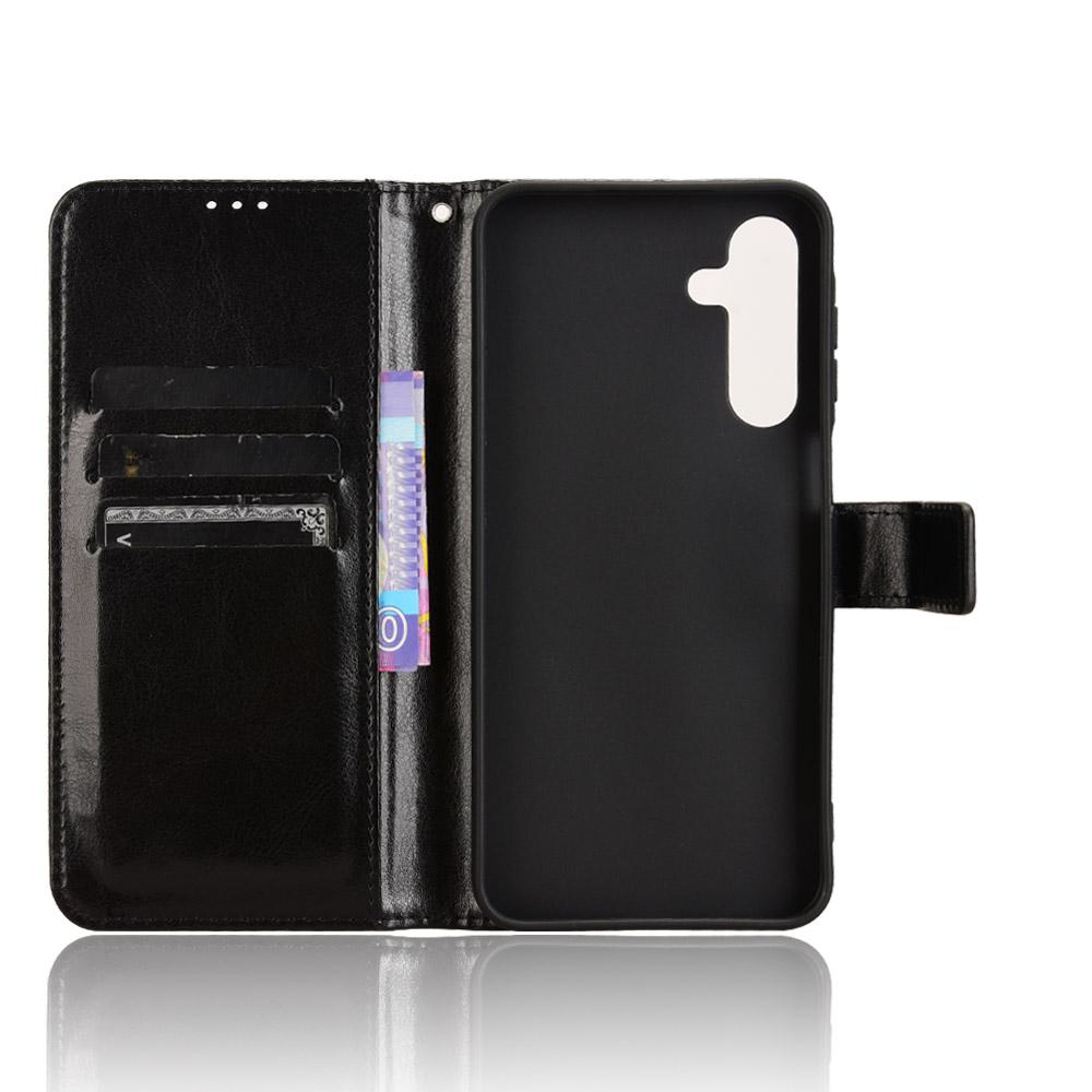 Чехол из искусственной кожи для Samsung Galaxy A17 4G/Galaxy A16 5G/Galaxy A16 4G/Galaxy A26 5G/Galaxy A17 5G с ремешком, текстура Crazy Horse, чехол-кошелек для телефона