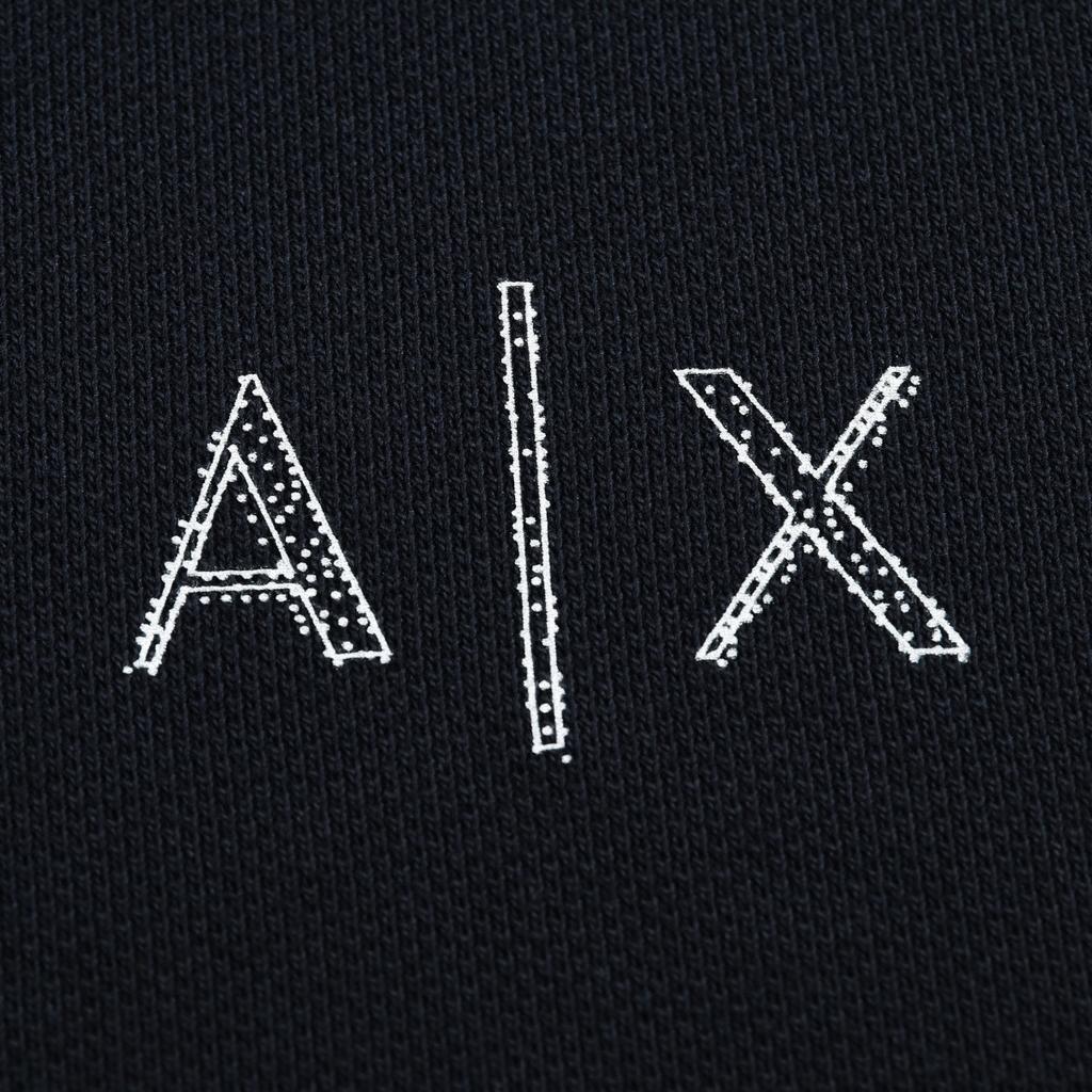 Armani Exchange SS25 Логотип Хлопковый Пуловер Поло с коротким рукавом Мужские поло XM000330-AF10366-UB101