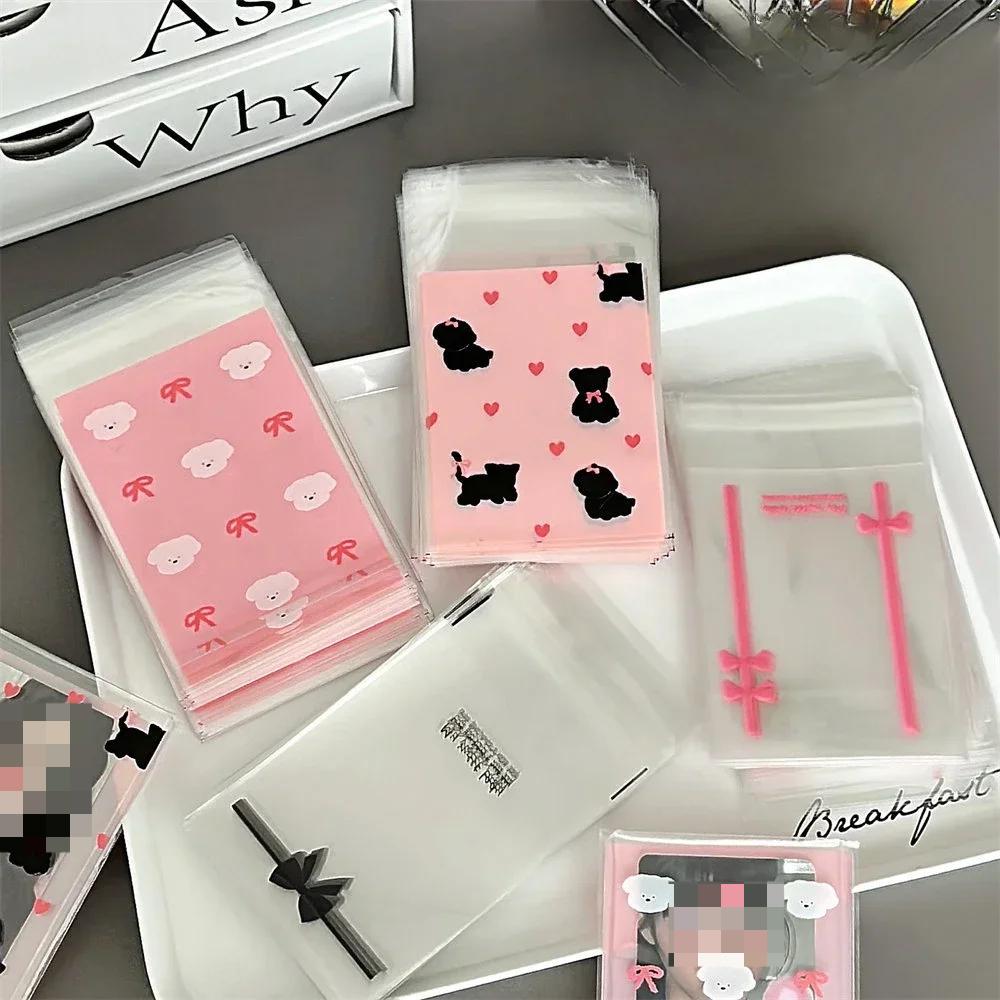 50 шт. Защитные чехлы для фотокарт Kpop Idol, защитные чехлы для фотокарт, подарочная упаковка для конфет, печенья