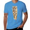 Tiger T-Shirt oversized customs animal prinfor boys mens workout shirts