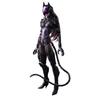 DC Comics VARIANT PLAY ARTS Kai DESIGNED BY TETSUYA NOMURA Catwoman PVC Painted Action Figure [Used]