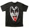 Vintage Kiss T Shirt Unisex Unisex Fashion Cotton T-shirt Punk Clothes O-Neck Tees Horror Harajuku Tops Rock Band Kiss Tshirt Boy