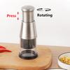 Ручной пресс для чеснока, многофункциональный вращающийся измельчитель чеснока из нержавеющей стали, для измельчения лука, картофеля