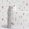 Soundproof Foam Wall Panels, Self-Adhesive XPE Cartoon Murals for Bedroom, Waterproof Noise Reducing Wallpaper