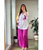 Женский праздничный дизайнерский хлопковый комплект Kurta Pant с шнурком Индийский Болливудский топ Туника Курти