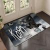 band k-Korns album classic Floor Mat Soft Thickened Flannel Door Mat Non-Slip Living Room Rug Home Decor
