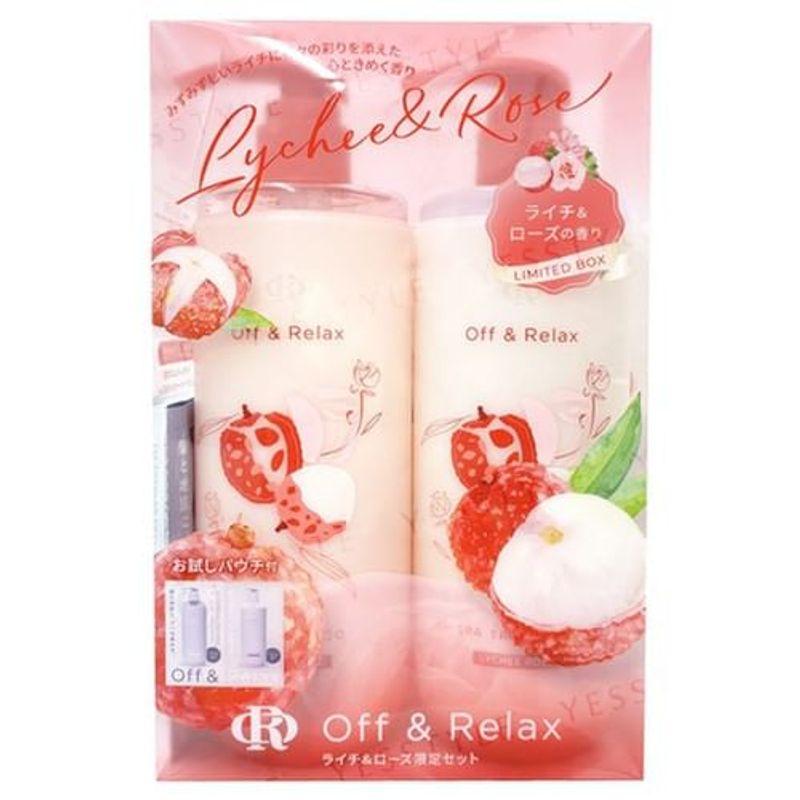 Off & Relax - Шампунь и кондиционер для спа-ухода Личи и Роза Ограниченный набор
