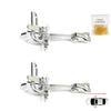 EDP1273-1 2 Pieces Front Door Hinge Stop Check Strap Limiter for Fiat Panda MK2 169 2003-2012 51779914