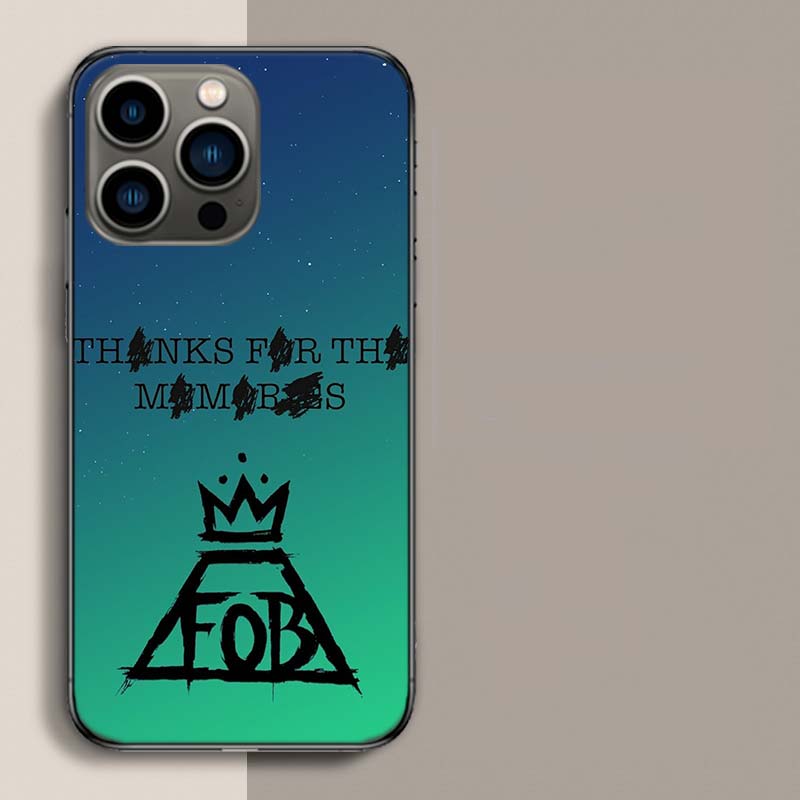 Rock Band FOB Cool Phone Case For Iphone 17 Air 15 Pro 14 Plus 16 Pro Max 17E 16E 12 13 Mini 11 Cover Cute Fundas