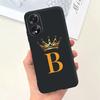 Чехол для OPPO A38 4G Милая Корона Буквы Ударопрочный Силиконовый Мягкий Задний Чехол для Телефона Для OPPO A18 Funda OPPOA38 A 38 CPH2579 Бампер