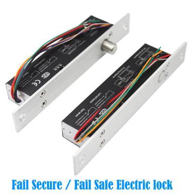 DC12V Электрический замок Магнитный выход NC/NO с таймером Врезной дверной замок Fail Safe Fail Secure Bolt Врезной дверной замок