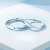 Couple Ring S999 Pure Silver a Pair Couple Couple Rings