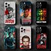 Мягкий чехол для телефона Dexter Morgan TV для iPhone 16 16E 17 Air 15 Pro Max 14 Plus 13 Mini 11 12 7 Черный чехол Задняя крышка