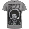 Унисекс Хлопковая футболка с гало для взрослых Jimi Hendrix