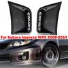 1 Pair Carbon Fiber Pattern Front Bumper Corner Cover for Subaru Impreza WRX STI  2008-2014