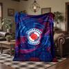 Blackburn Rovers Football Print Flannel Blanket Soft Warm Sofa Bed Throw Blanket For Home Office Bedroom