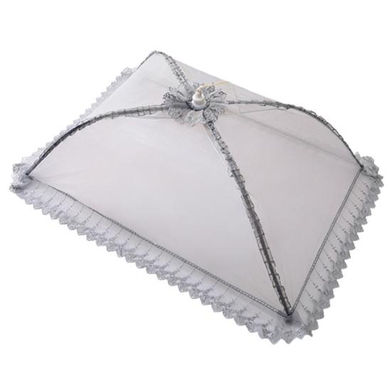 Складная сетчатая крышка для еды, многоразовая, отпугивающая насекомых, защита для еды на открытом воздухе