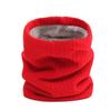 Fashion Stripe Plush Thicken Warm Winter Ring Scarf Women Men Knitted Full Face Mask Snood Neck Scarves Bufanda Muffler