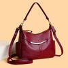 Women's Shoulder Bag Soft Leather Crossbody Bag Soft Leather Mother Bag Underarm Bag