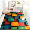 3D Цветные Кубики Художественный Узор Ковер для Гостиной Спальни Прикроватный Диван Напольный Коврик Современный Домашний Декор Ковер для Зоны Большого Размера