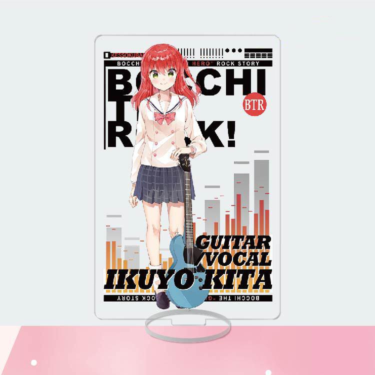 Аниме акриловая подставка фигурка игрушка BOCCHI THE ROCK ПВХ лазерная настольная подставка модель игрушки