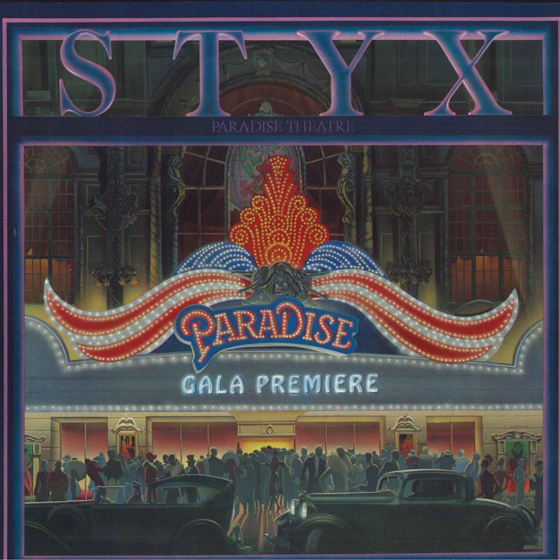 Виниловая пластинка STYX Paradise Theatre Диск с лазерной гравировкой SP3719 AM 1981 Япония Рок Б/у
