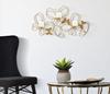 Wall Candle Holder Butterflies Cm 61X12X34