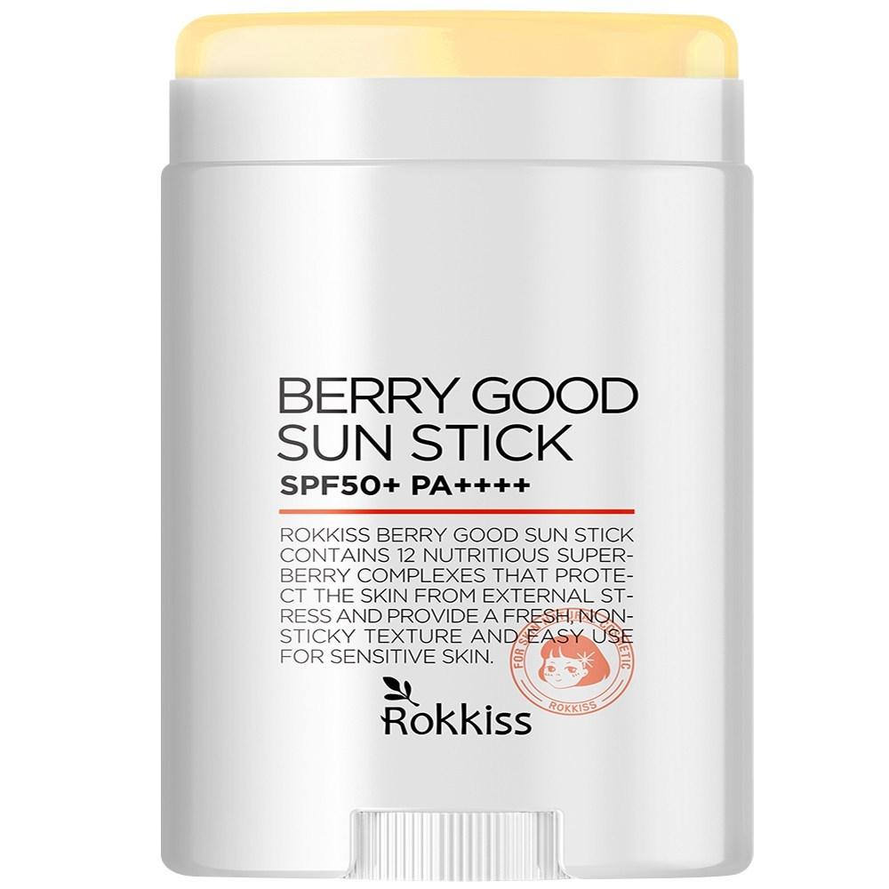 Rockies Солнцезащитный стик Berry Good SPF50+ PA++++, 15 г, 1 шт.