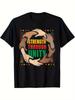 Juneteenth and Black History Month T-Shirt - ''Strength Through Unity'' African Amer