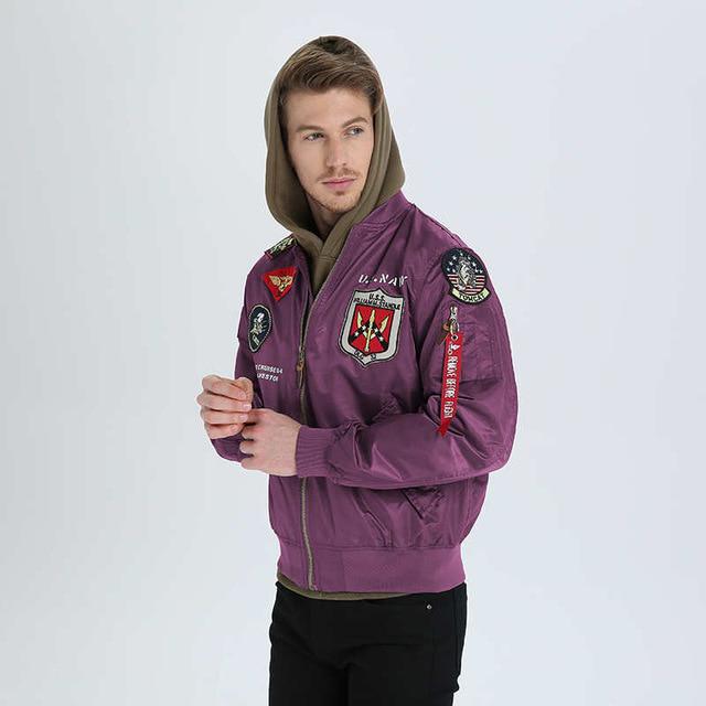 Осенний топ Gunvarsity Air Force Pilot Baseball Flight Letterman College Army Tactic Jacket