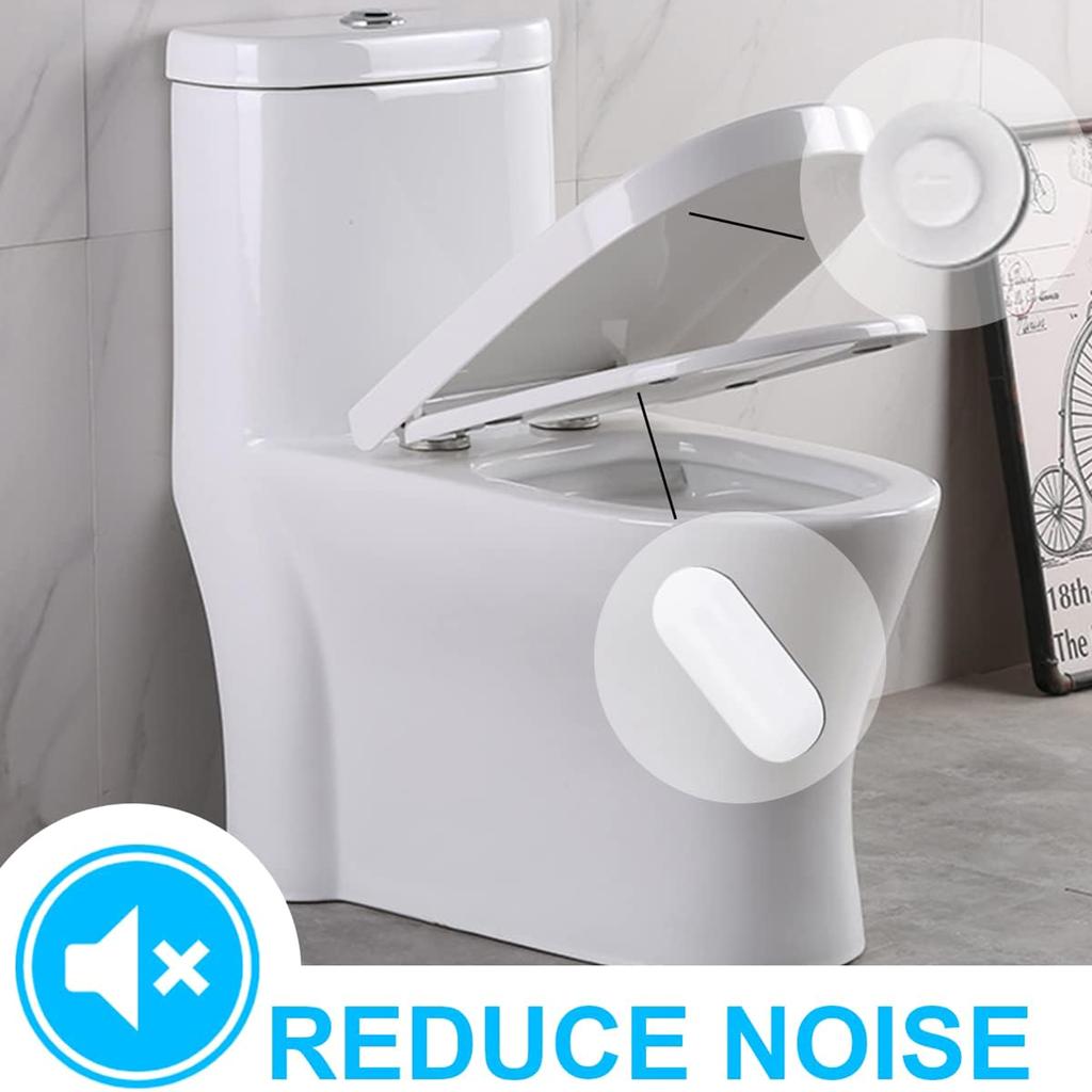 12 шт. буферов крышки унитаза, опорные заглушки для демпфера сиденья унитаза, бампер сиденья унитаза, 8 колец и 4 буфера крышки